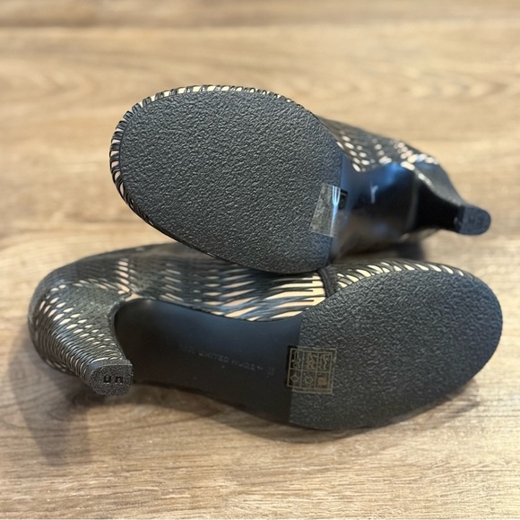 United Nude Black & Nude Heel Bootie Size 39/8.5 - Picture 7 of 9